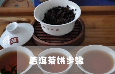 普洱茶饼步骤/2023042667593