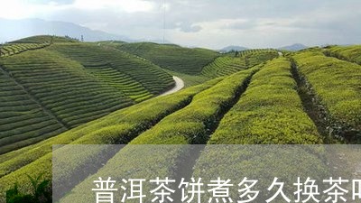 普洱茶饼煮多久换茶叶壳/2023121712724