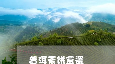 普洱茶饼盒瓷/2023042623659