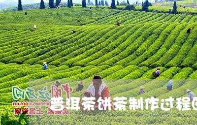 普洱茶饼茶制作过程图/2023062481492