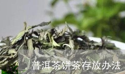 普洱茶饼茶存放办法/2023070968473