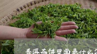 普洱茶饼里面是什么泥/2023062475959