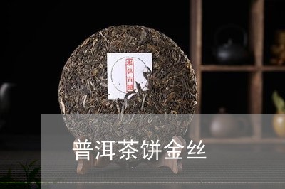 普洱茶饼金丝/2023042813902