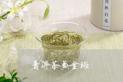 普洱茶黄金斑/2023042639885