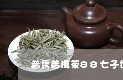 普秀普洱茶88七子饼多少钱/2023052978361