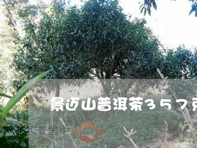 景迈山普洱茶357克价格生茶/2023110412027