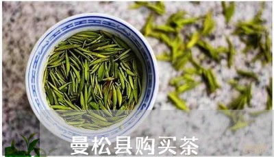 曼松县购买茶/2023121903695