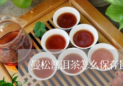 曼松普洱茶怎么保存最好/2023121752694