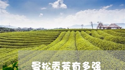 曼松贡茶有多强/2023042987901