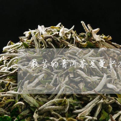 最苦的普洱茶是曼兴龙茶吗/2023110704849