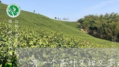 有一个茶叶又甜又苦是什么茶/2023052705169