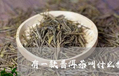 有一款普洱茶叫什么糯/2023072203029