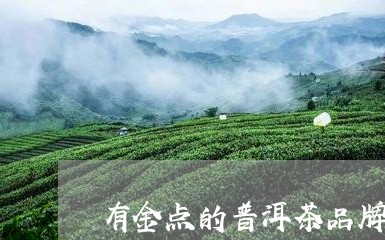 有金点的普洱茶品牌/2023110779603