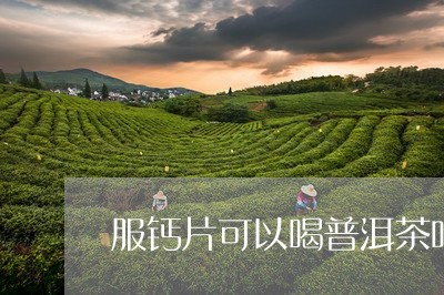 服钙片可以喝普洱茶吗/2023062208169