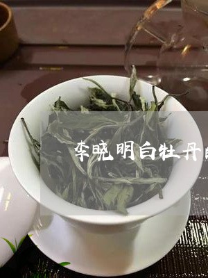 李晓明白牡丹的设色/2023120561382