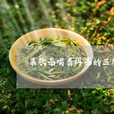 果敢茶喝普洱茶的区别/2023100795839