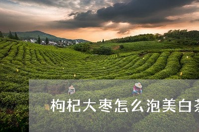 枸杞大枣怎么泡美白茶/2023100126139