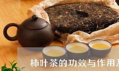 柿叶茶的功效与作用及禁忌/2023051175068