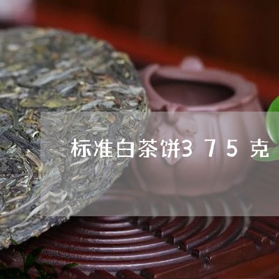 标准白茶饼375克/2023121594250