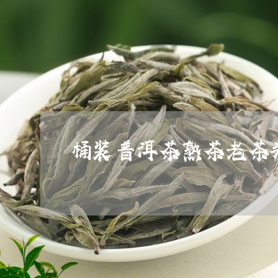 桶装普洱茶熟茶老茶头/2023062802605