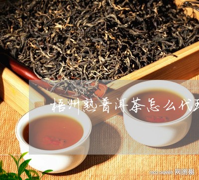 梧州熟普洱茶怎么代理的/2023121769259