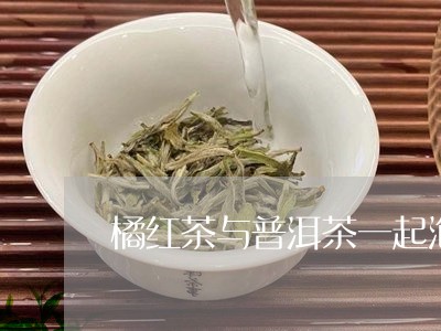 橘红茶与普洱茶一起泡/2023061343029