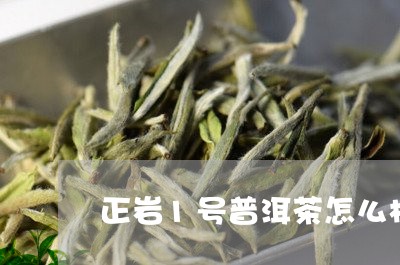 正岩1号普洱茶怎么样/2023092714039