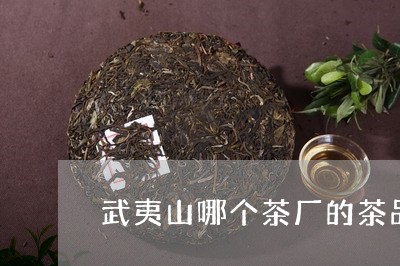 武夷山哪个茶厂的茶品质好/2023051199734