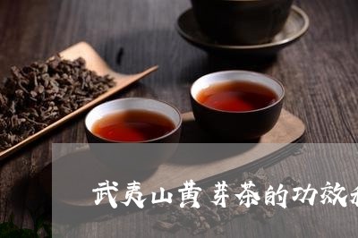 武夷山黄芽茶的功效和作用/2023051162817