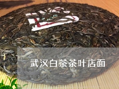 武汉白茶茶叶店面/2023062242705