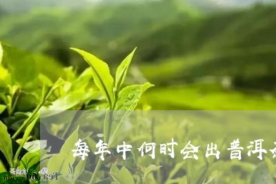 每年中何时会出普洱茶/2023092894136