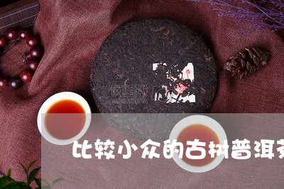 比较小众的古树普洱茶品种/2023082762584