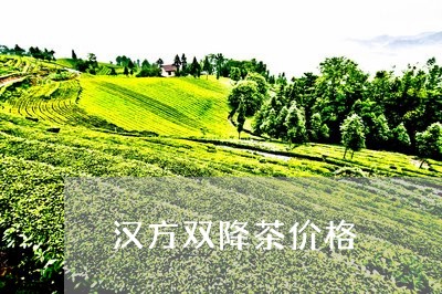 汉方双降茶价格/2023050143791