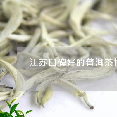 江苏口碑好的普洱茶招商/2023120751705