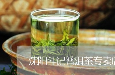 沈阳斗记普洱茶专卖店/2023120698402