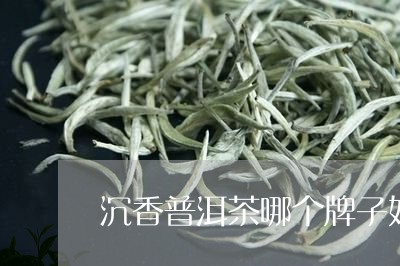 沉香普洱茶哪个牌子好/2023080353825