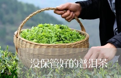 没保管好的普洱茶/2023120442504