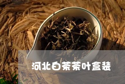 河北白茶茶叶盒装/2023062342737