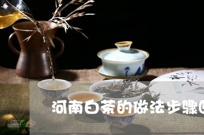 河南白茶的做法步骤图/2023100346591