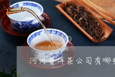 河间普洱茶公司有哪些地方/2023121765040