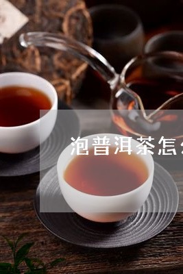 泡普洱茶怎么起白沫子/2023121755959