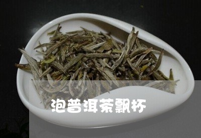 泡普洱茶飘杯/2023042958966