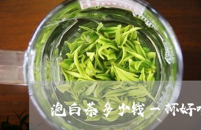 泡白茶多少钱一杯好喝一点/2023111695947