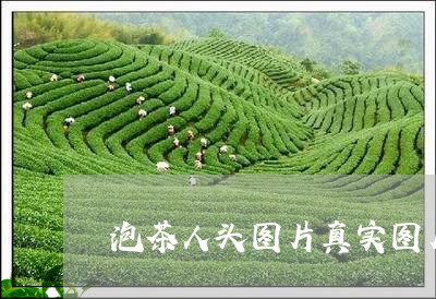 泡茶人头图片真实图片/2023071569581