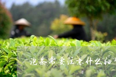 泡茶需要注意什么细节/2023060907160