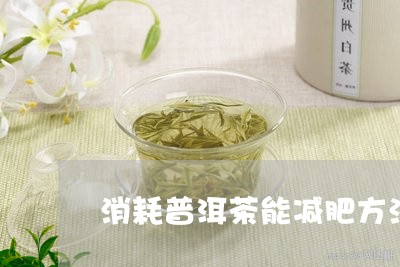 消耗普洱茶能减肥方法/2023080351838