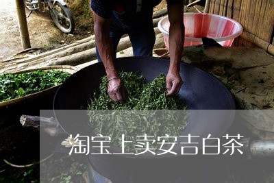 淘宝上卖安吉白茶/2023062388260