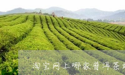 淘宝网上哪家普洱茶好/2023062271715