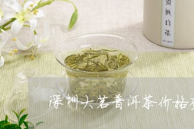 深圳大茗普洱茶价格查询/2023102425939