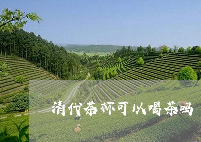 清代茶杯可以喝茶吗/2023042248250